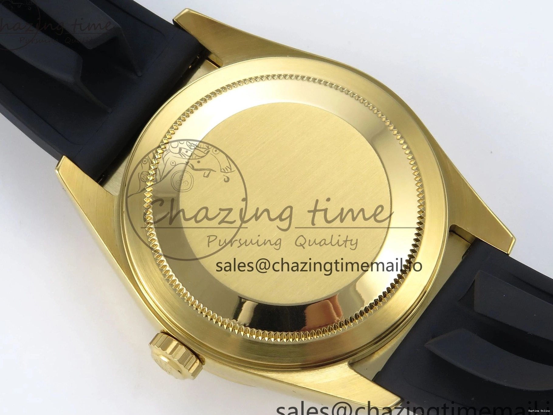 0701 Trendy Sky-Dweller 336238 YG ZF 1:1 Best Edition White Dial on Oysterflex Strap A23J (Gain Weight) 904